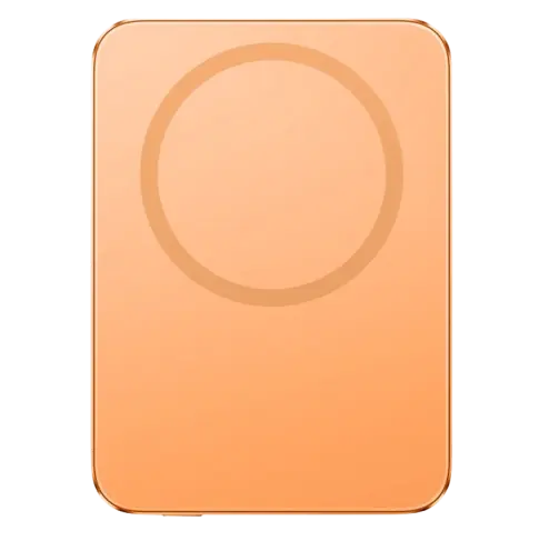 Prijenosna baterija Xiaomi Ultrathin Magnetic Power Bank 5000 15W GL, narančasta-2