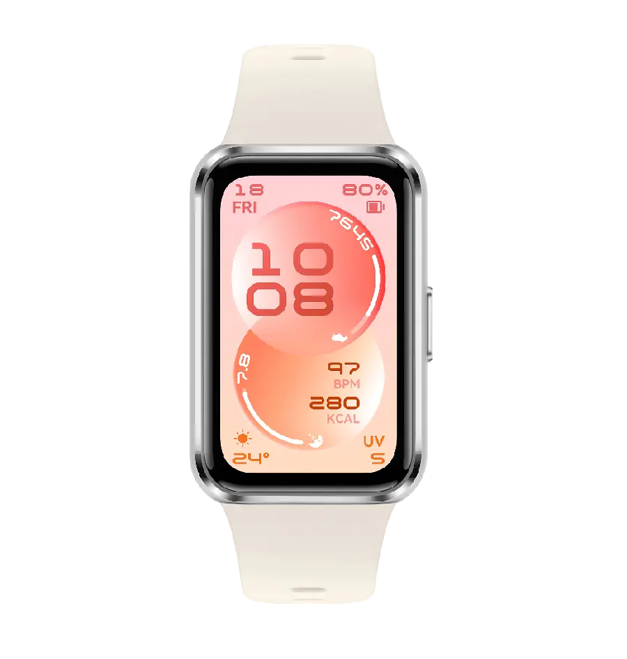 Pametna narukvica Huawei Band 11, bijela - aluminijsko kućište-0