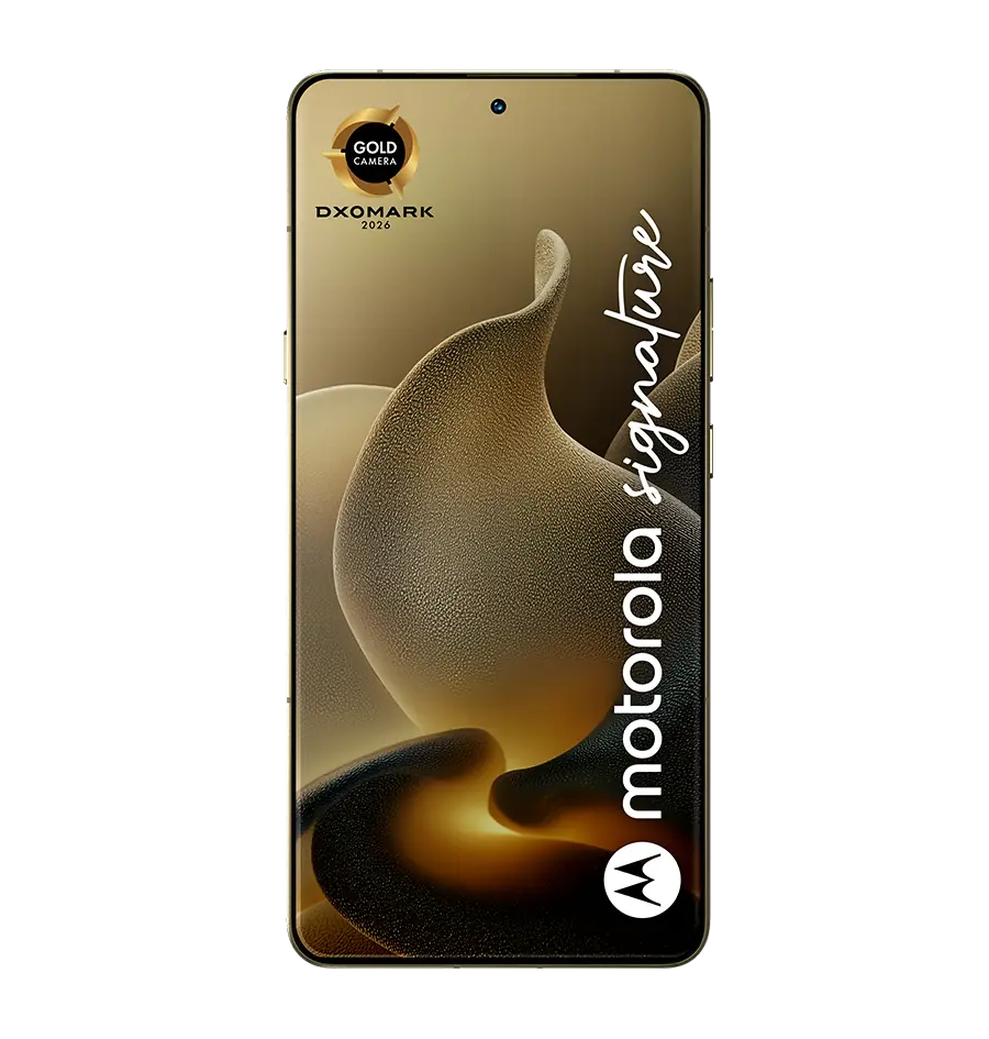 Mobitel Motorola Signature 16/512 Pantone Martini Olive Gold, zlatni-1