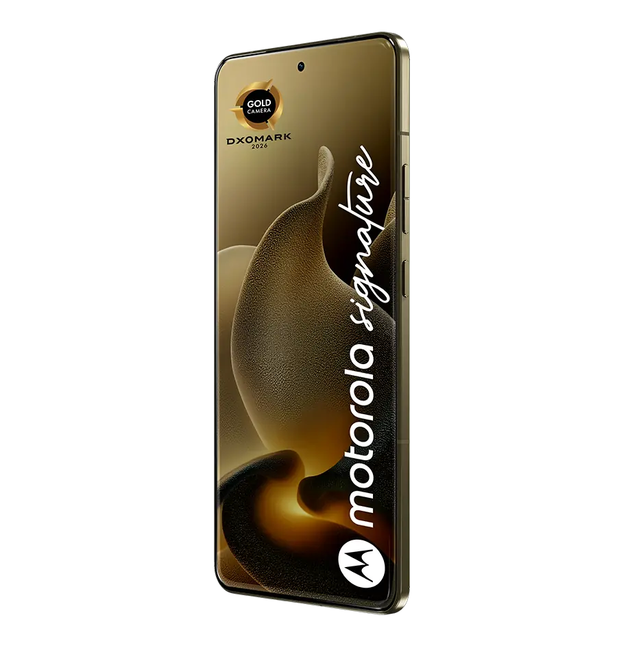 Mobitel Motorola Signature 16/512 Pantone Martini Olive Gold, zlatni-2