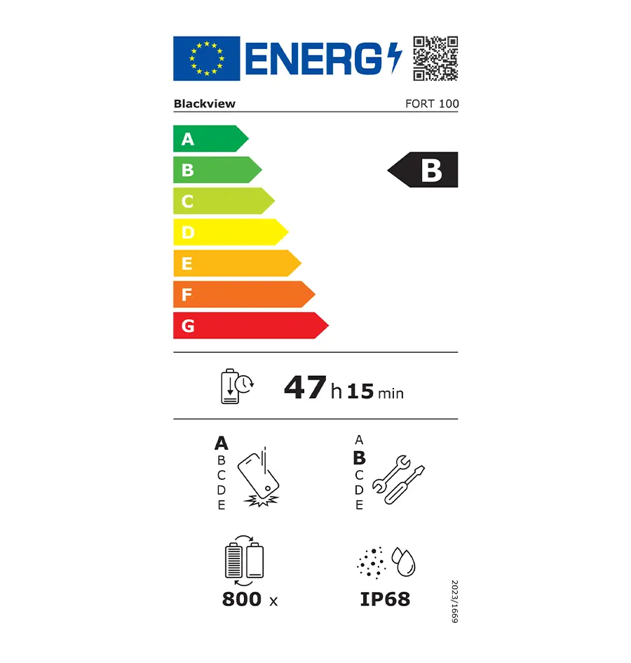 Mobitel Blackview Fort 100 8/128GB, crni-4