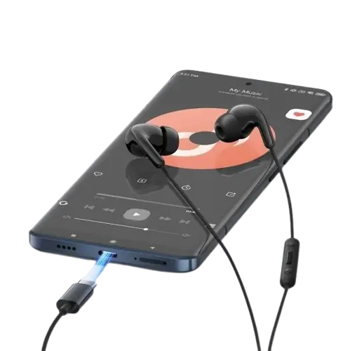 XIAOMI TYPE-C EARPHONES: CRNA-ŽIČNE SLUŠALICE-2