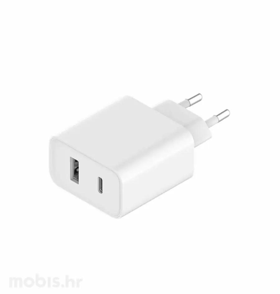 OUTLET XIAOMI MI 33W WALL CHARGER (TYPE-A + TYPE-C) EU-PUNJAČ-1