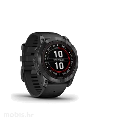 GARMIN FENIX 7X PRO SOLAR SLATE GRAY SS CRNI REMEN-1
