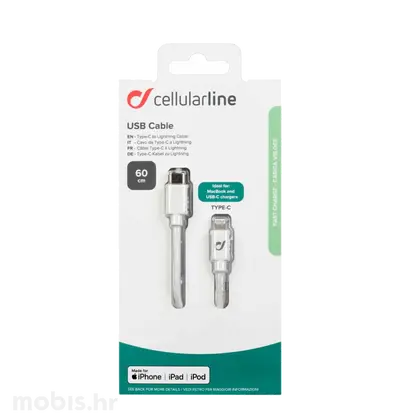 CL. KABEL TYPE-C TO MFI 60CM-1