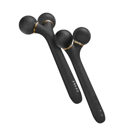 Sonična četka za lice Geske Sonic Facial Roller 4 in 1, siva