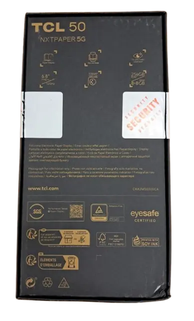 OUTLET Mobitel TCL 50 Nxtpaper 5G  8/256, tamno sivi-5