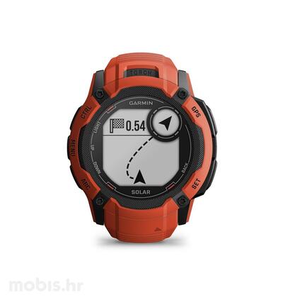 Pametni sat Garmin Instinct 2X Solar Flame, crveni