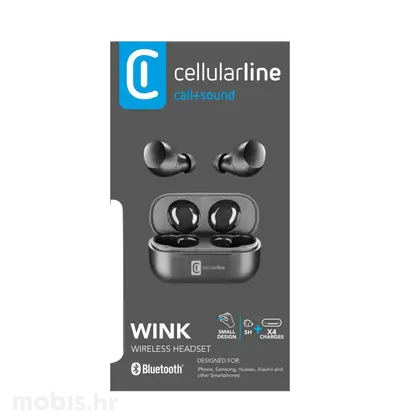 ACL SLUŠALICE BT TWS WINK CRNE-1