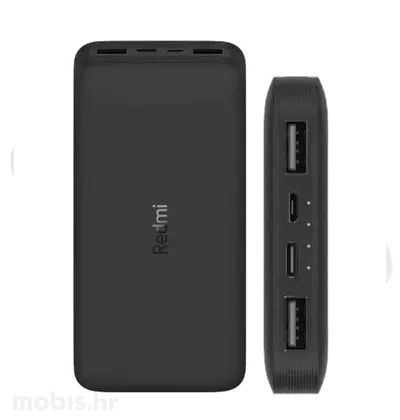 XIAOMI 20000MAH REDMI 18W FAST CHARGE POWER BANK CRNI-1