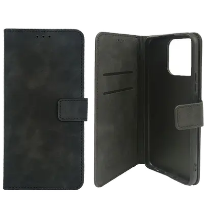 MM BOOK TORBICA SAMSUNG GALAXY A55 5G WALLET SKIN-FEEL CRNA