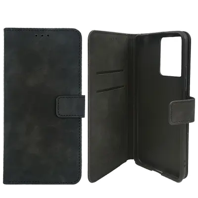 MM BOOK TORBICA HONOR X6A 4G WALLET SKIN-FEEL CRNA