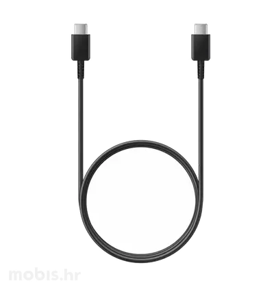 SAMSUNG KABEL C-C 100 CM, 3A: CRNA
