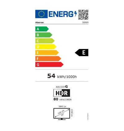 HISENSE 50A6N UHD-1