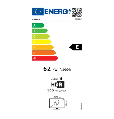 HISENSE 55E7NQ UHD (QUANTUM DOT)-1