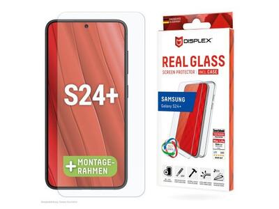 ZAŠTITNO STAKLO DISPLEX REAL GLASS 2D ZA SAMSUNG GALAXY S24+, + PROZIRNA MASKICA