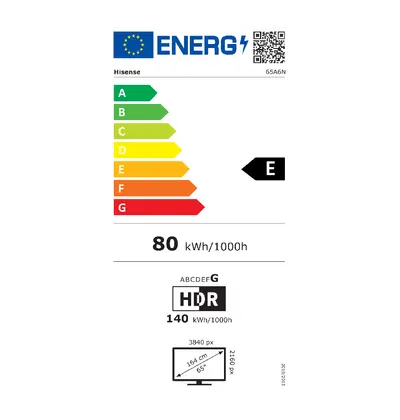 HISENSE 65A6N UHD-1