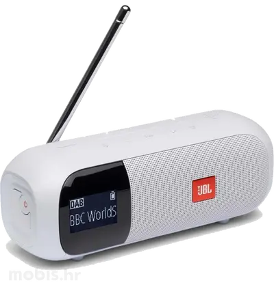 JBL TUNER 2 PRIJENOSNI BLUETOOTH ZVUČNIK: BIJELI-1