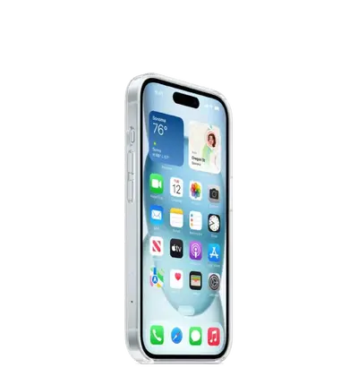 Apple Clear Case with Magsafe iPhone 15, MT203ZM/A prozirna, maska-1