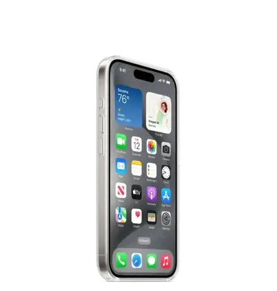 Apple Clear Case with Magsafe iPhone 15 Pro, MT223ZM/A prozirna, maska-1