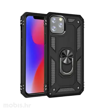 MaxMobile Tpu zaštitna maska za Samsung Galaxy A16 5G anti-shock s prstenom crna