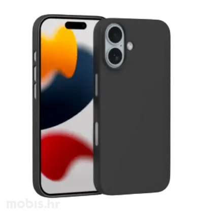 MaxMobile TPU iPhone 16 Silicone Mikro crna