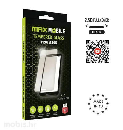 MaxMobile zaštitno staklo za Samsung Galaxy A22 5G Diamond 2.5D Full Cover crna