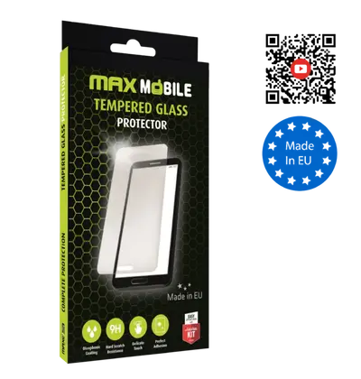 Zaštitno staklo MaxMobile za iPhone 16 Plus Diamond 2.5D Full Cover, crno