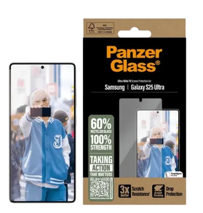 Zaštitno staklo PanzerGlass Ultra Wide Fit Privacy za Samsung Galaxy S25 Ultra