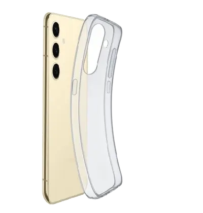 Zaštitna maska Cellularline Fine za Samsung Galaxy S25, prozirna