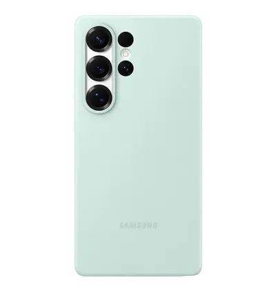 Zaštitna maska Samsung Silicone Case za Samsung Galaxy S25 Ultra, zelena