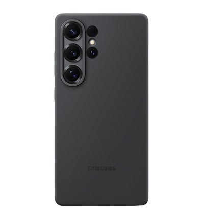 Zaštitna maska Samsung Silicone Case za Samsung Galaxy S25 Ultra, crna