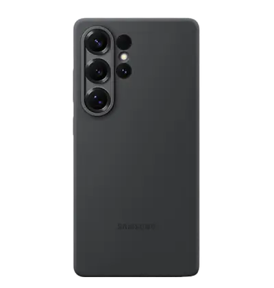 Zaštitna maska Samsung Silicone Case za Samsung Galaxy S25 Ultra, crna