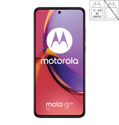 Motorola Moto G84 8/256 GB roza, mobitel