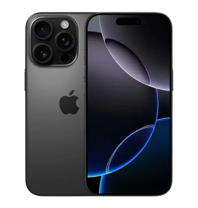 Apple iPhone 16 Pro 128GB black titanium (crna), mobitel
