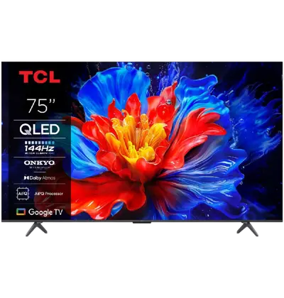Televizor TCL 75" 75P8K 4K, QLED, Google TV