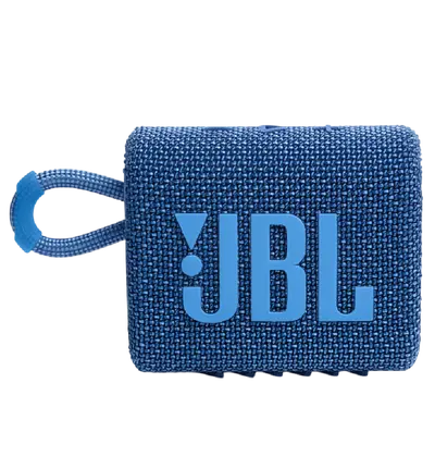 Prijenosni zvučnik Bluetooth JBL GO 3 Eco, plavi