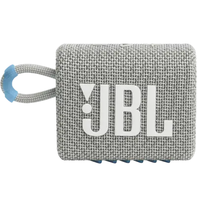 Prijenosni bežični bluetooth zvučnik JBL GO 3 Eco, bijeli