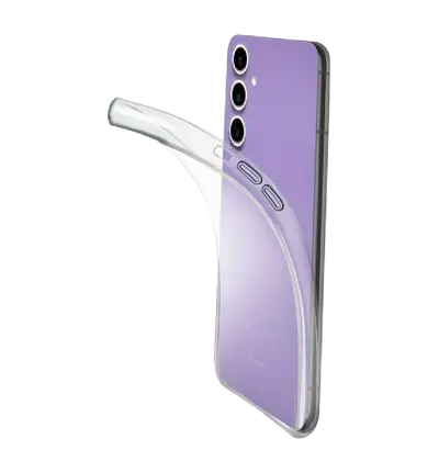 Zaštitna maska Cellularline za Samsung Galaxy S24 FE, prozirna