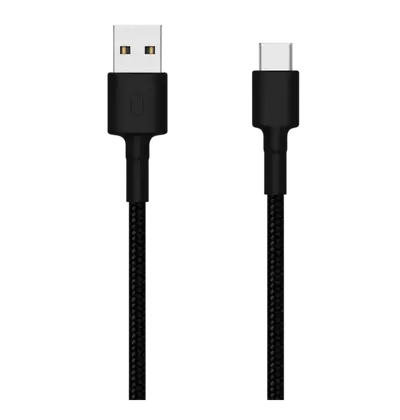 Kabel Xiaomi Mi Braided USB Type-C Cable 100cm, crni