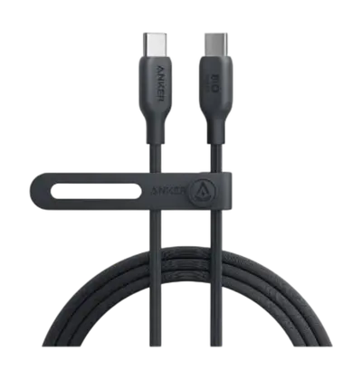 Kabel Anker 544 USB-C do USB-C Bio-Nylon 6ft, crni