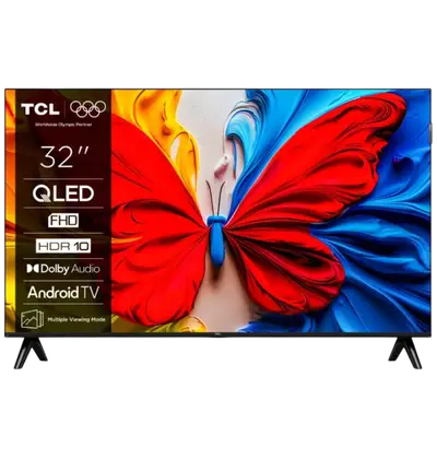 Televizor TCL Qled 32" 32S5K, FHD, Android TV