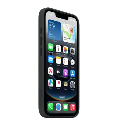 Zaštitna maska za mobitel Apple Silicone Case za iPhone 16e MD3N4ZM/A, Black, crna-1