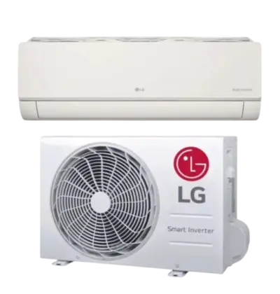 Klima uređaj LG ArtCool Biege 3,5/4,0 kW (AB12BK.NSJ/AB12BK.UA3), unutarnja i vanjska jedinica