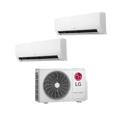 Klima uređaj LG RMN09.NSJ 2,6/2.8KW (2 KOM.) + RMN12.NSJ 3,6/4.0 KW Unutarnja ThinQ, WI-FI, DUAL inverter + RM3U19.U24 Vanjska Trial-3