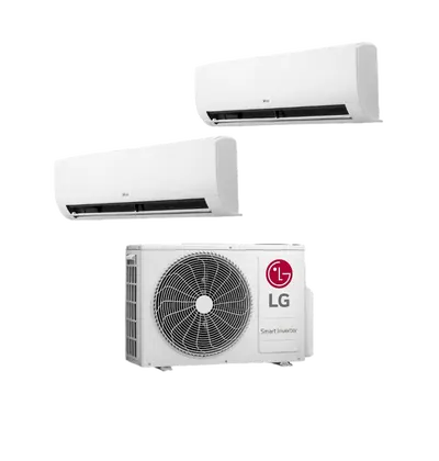 Klima uređaj LG RMN09.NSJ 2,6/2.8KW (2 KOM.) + RMN12.NSJ 3,6/4.0 KW Unutarnja ThinQ, WI-FI, DUAL inverter + RM3U19.U24 Vanjska Trial-3