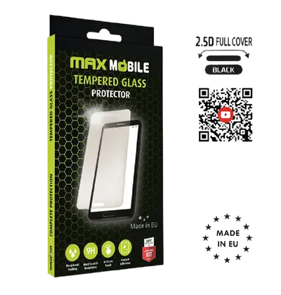 Zaštitno staklo MaxMobile za Samsung Galaxy S24FE Diamond 2.5D Full Cover, crno