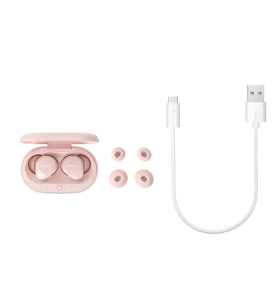 Bežične bluetooth slušalice Philips TAT1209PK, roze-3
