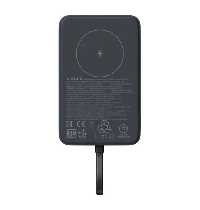 Prijenosna baterija Xiaomi 33W Power Bank Magnetic 10000mAh, siva