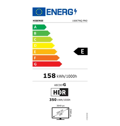 Hisense 100E7NQ Pro UHD Qled